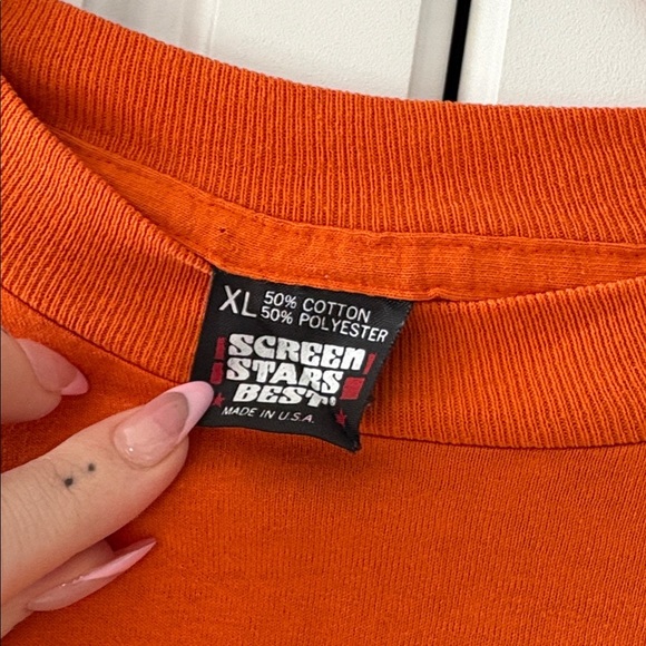 Vintage Denver Broncos Orange T-Shirt - Picture 2 of 4